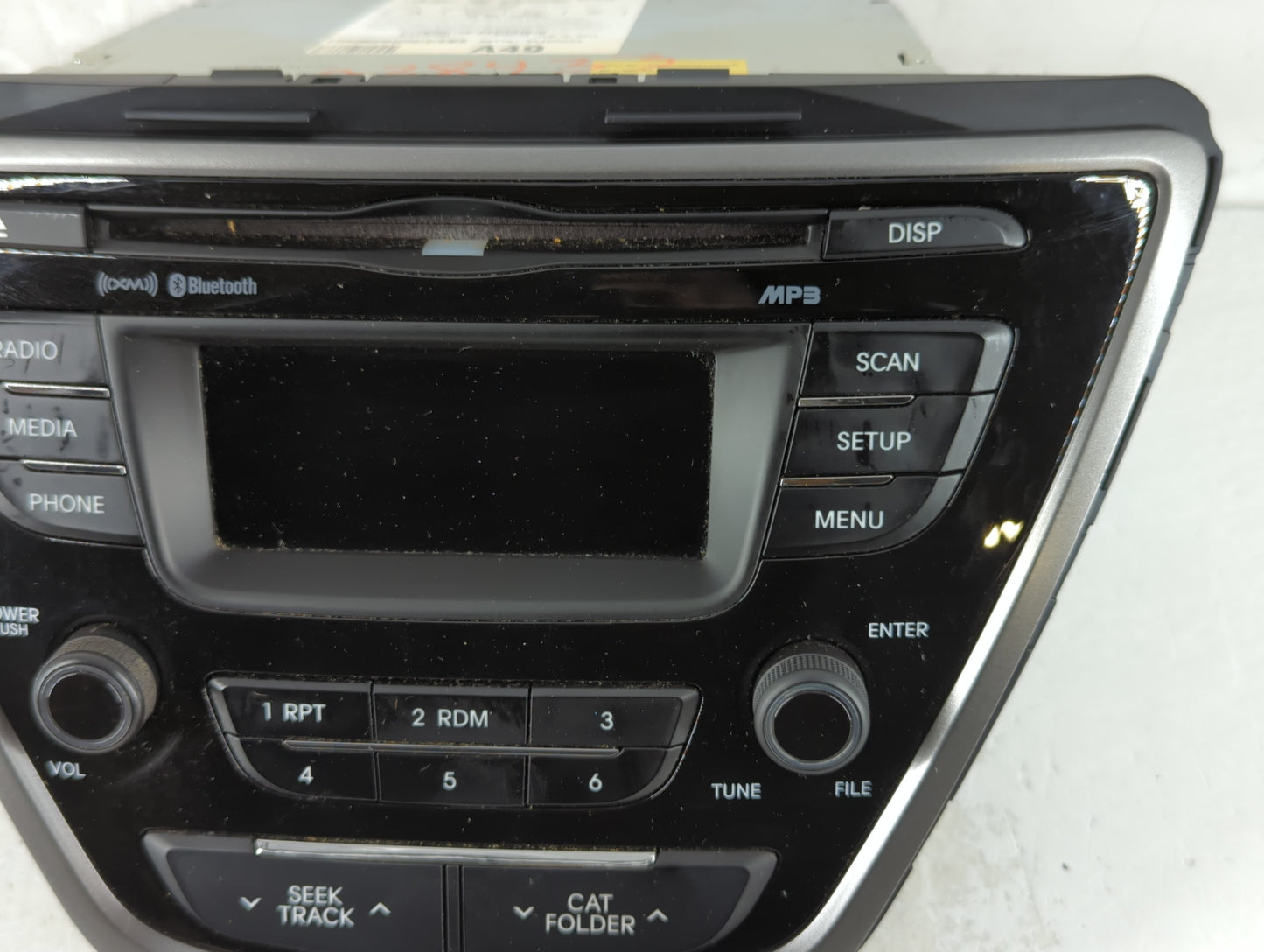 2013-2013 Hyundai Elantra Am Fm Cd Player Radio Receiver - Oemusedautoparts1.com