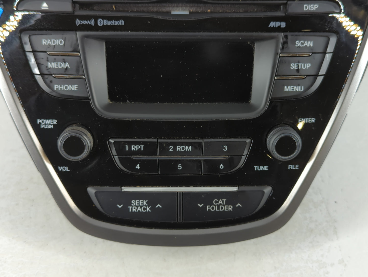 2013-2013 Hyundai Elantra Am Fm Cd Player Radio Receiver - Oemusedautoparts1.com
