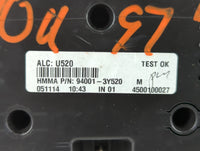 2013 Hyundai Elantra Instrument Cluster Speedometer Gauges P/N:94001-3Y520 Fits OEM Used Auto Parts - Oemusedautoparts1.com