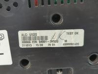 2013 Hyundai Elantra Instrument Cluster Speedometer Gauges P/N:94001-3Y520 Fits OEM Used Auto Parts - Oemusedautoparts1.com