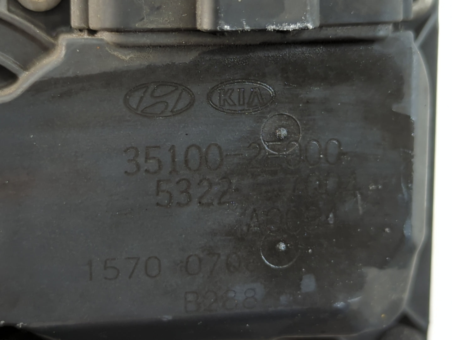 2011-2020 Hyundai Elantra Throttle Body P/N:35100-2E000 Fits Fits 2011 2012 2013 2014 2015 2016 2017 2018 2019 2020 2021 OEM