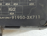 2011-2013 Hyundai Elantra Fusebox Fuse Box Panel Relay Module P/N:91950-3X711 Fits Fits 2011 2012 2013 OEM Used Auto Parts -