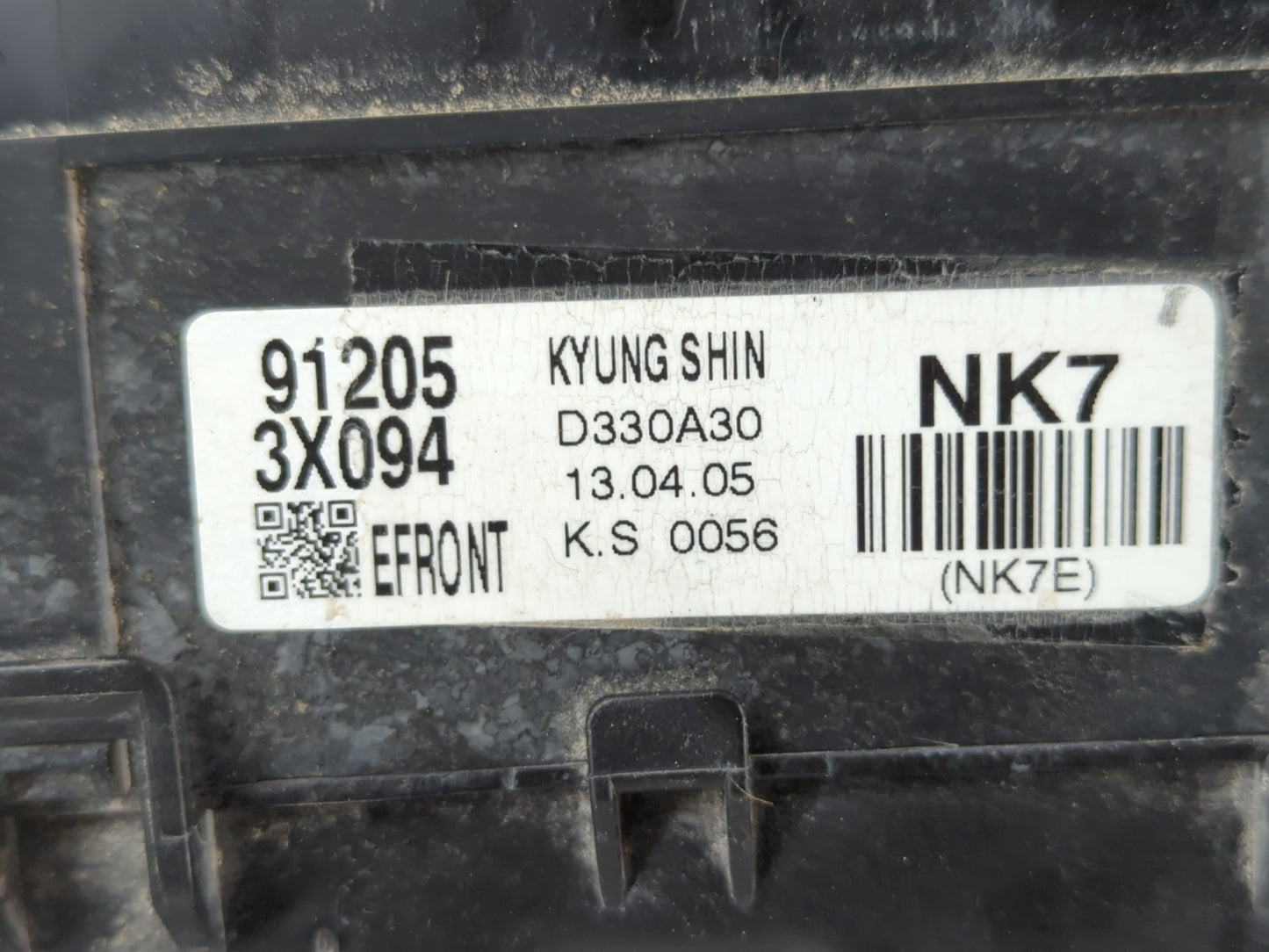 2011-2013 Hyundai Elantra Fusebox Fuse Box Panel Relay Module P/N:91205 3X094 Fits Fits 2011 2012 2013 OEM Used Auto Parts -
