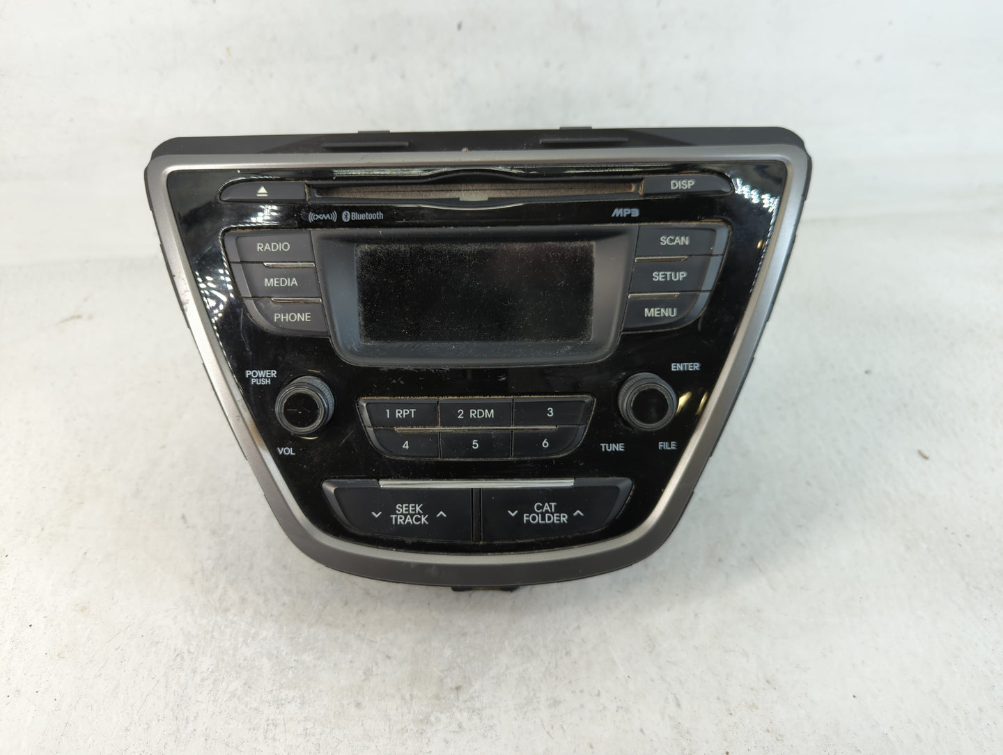 2013-2013 Hyundai Elantra Am Fm Cd Player Radio Receiver - Oemusedautoparts1.com