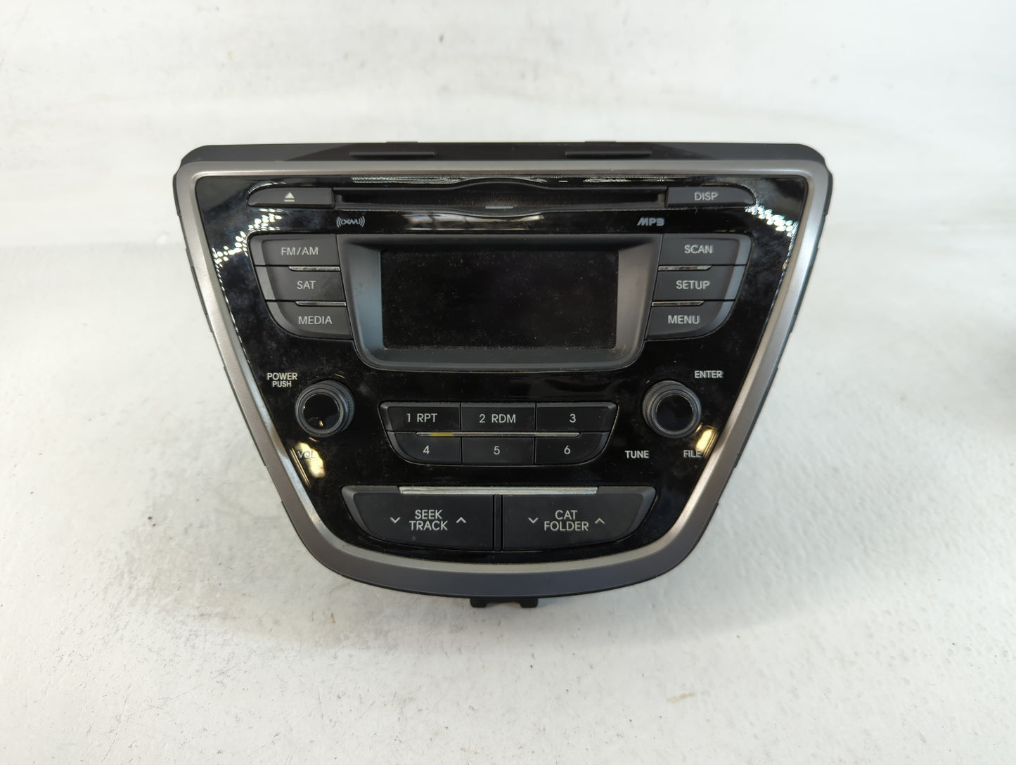 2013-2013 Hyundai Elantra Am Fm Cd Player Radio Receiver - Oemusedautoparts1.com