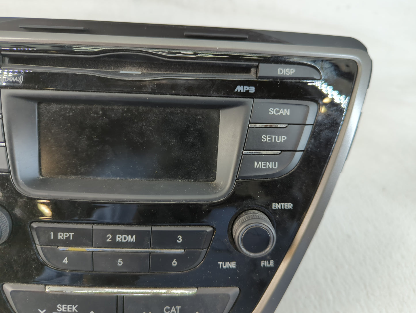 2013-2013 Hyundai Elantra Am Fm Cd Player Radio Receiver - Oemusedautoparts1.com