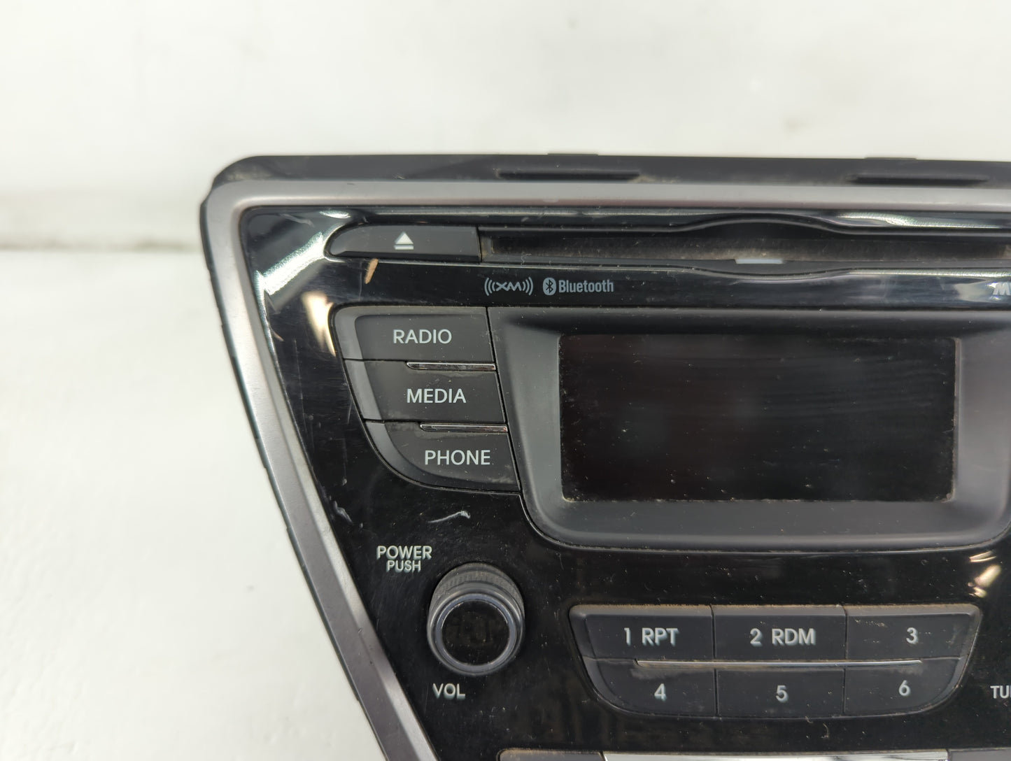 2013 Hyundai Elantra Radio AM FM Cd Player Receiver Replacement P/N:96170-3X135RA5 Fits OEM Used Auto Parts - Oemusedautopar