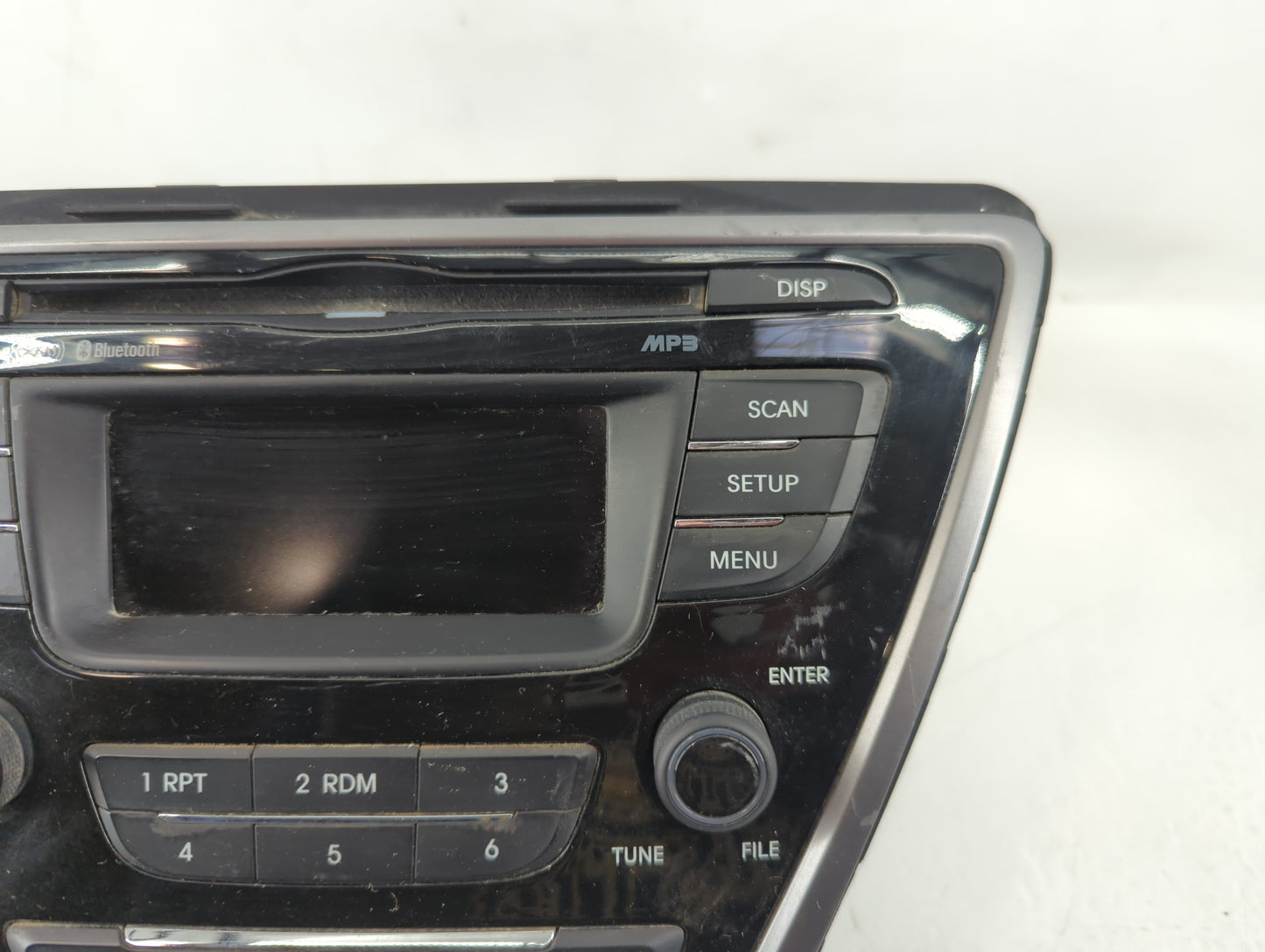 2013 Hyundai Elantra Radio AM FM Cd Player Receiver Replacement P/N:96170-3X135RA5 Fits OEM Used Auto Parts - Oemusedautopar