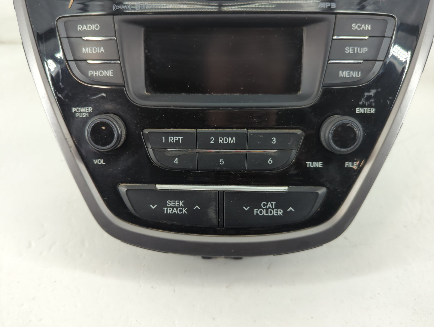 2013 Hyundai Elantra Radio AM FM Cd Player Receiver Replacement P/N:96170-3X135RA5 Fits OEM Used Auto Parts - Oemusedautopar