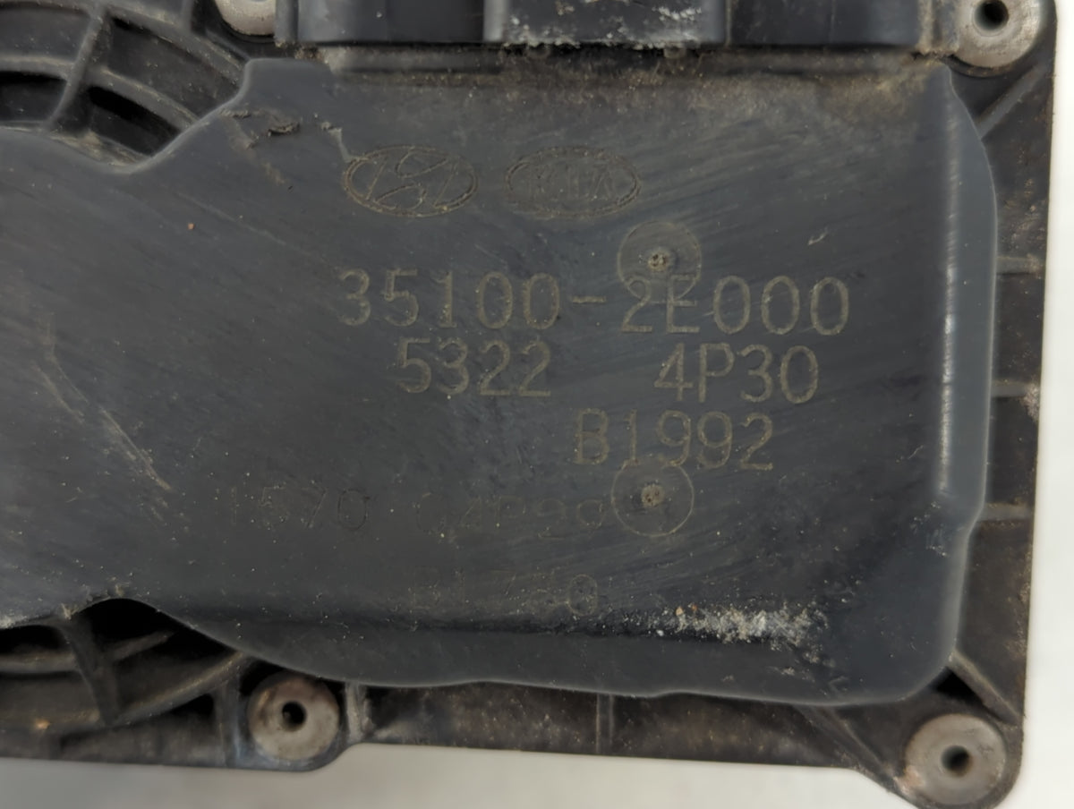 2013 Hyundai Elantra Throttle Body P/N:35100-2E000 Fits Fits 2005 2006 2007 2008 OEM Used Auto Parts - Oemusedautoparts1.com