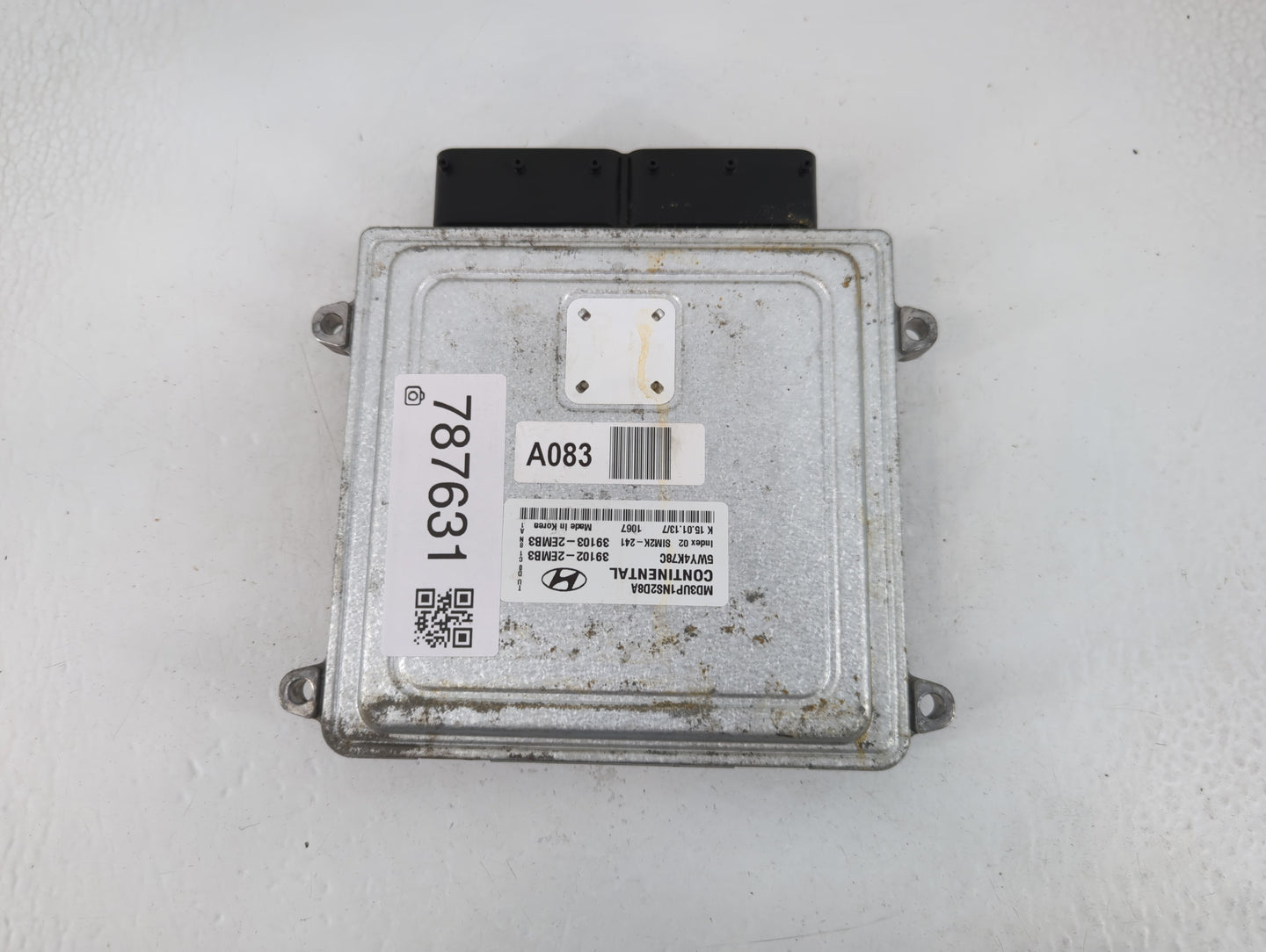 2013 Hyundai Elantra PCM Engine Control Computer ECU ECM PCU OEM P/N:39103-2EMB3 39102-2EMB3 Fits OEM Used Auto Parts - Oemu