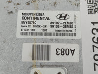 2013 Hyundai Elantra PCM Engine Control Computer ECU ECM PCU OEM P/N:39103-2EMB3 39102-2EMB3 Fits OEM Used Auto Parts - Oemu