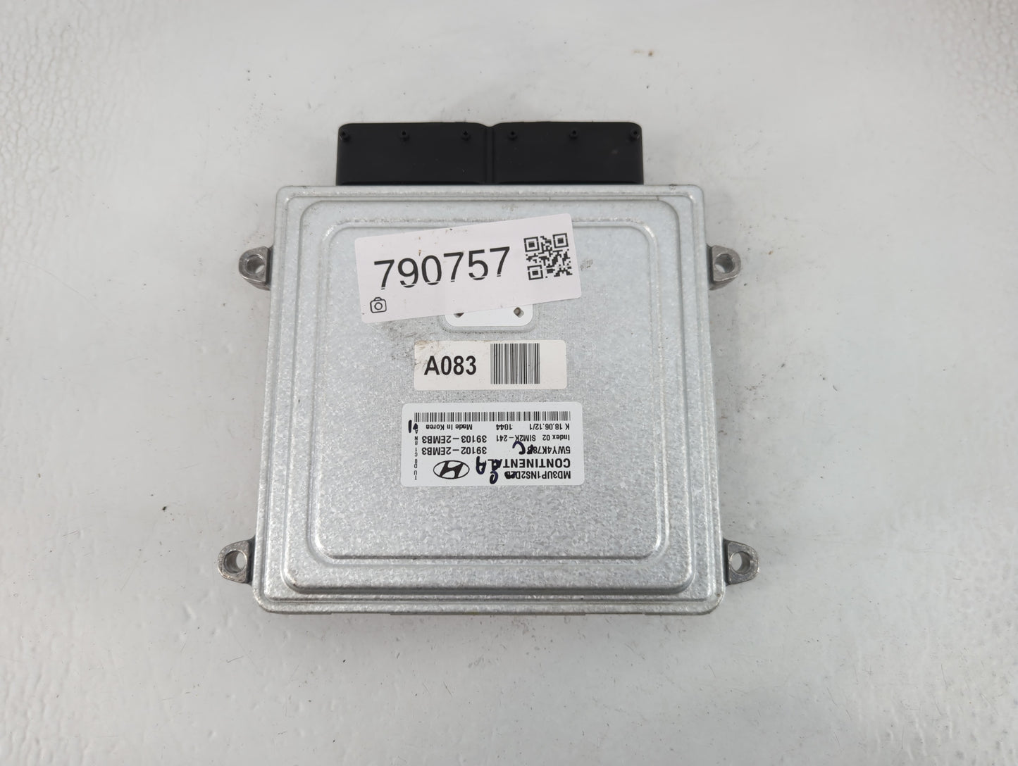 2011-2013 Hyundai Elantra PCM Engine Control Computer ECU ECM PCU OEM P/N:39103-2EMB3 39102-2EMB3 Fits Fits 2011 2012 2013 O