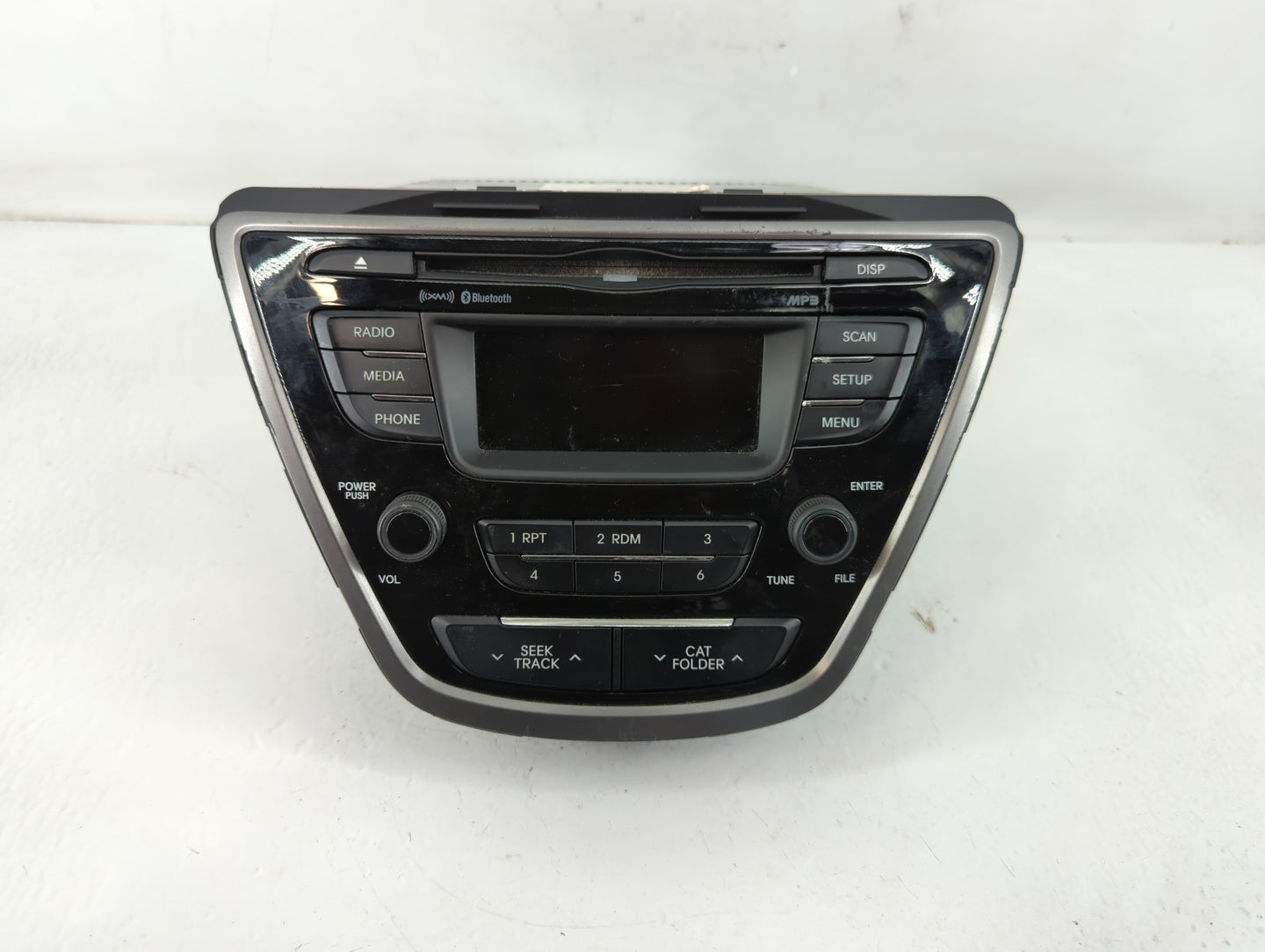 2011-2013 Hyundai Elantra Radio AM FM Cd Player Receiver Replacement P/N:96170-3X165RA5 Fits Fits 2011 2012 2013 OEM Used Au