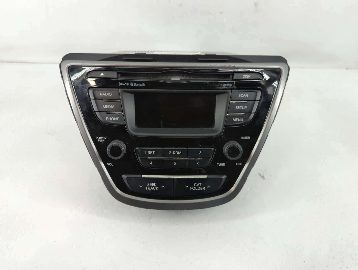 2011-2013 Hyundai Elantra Radio AM FM Cd Player Receiver Replacement P/N:96170-3X165RA5 Fits Fits 2011 2012 2013 OEM Used Au