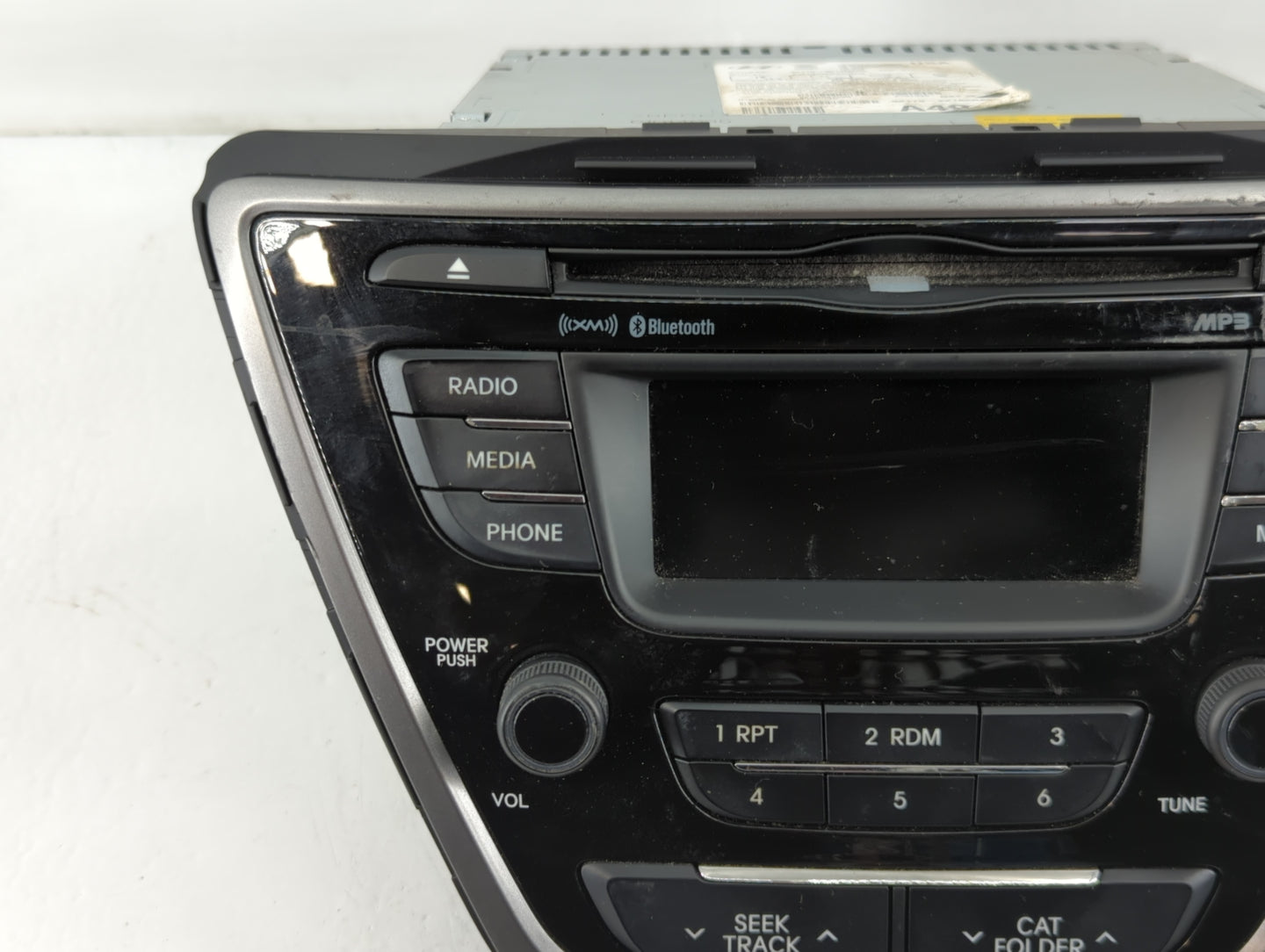 2011-2013 Hyundai Elantra Radio AM FM Cd Player Receiver Replacement P/N:96170-3X165RA5 Fits Fits 2011 2012 2013 OEM Used Au