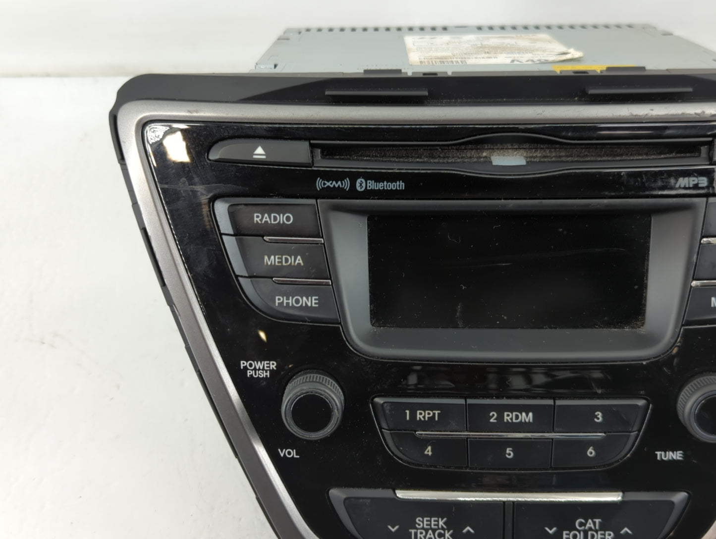 2011-2013 Hyundai Elantra Radio AM FM Cd Player Receiver Replacement P/N:96170-3X165RA5 Fits Fits 2011 2012 2013 OEM Used Au