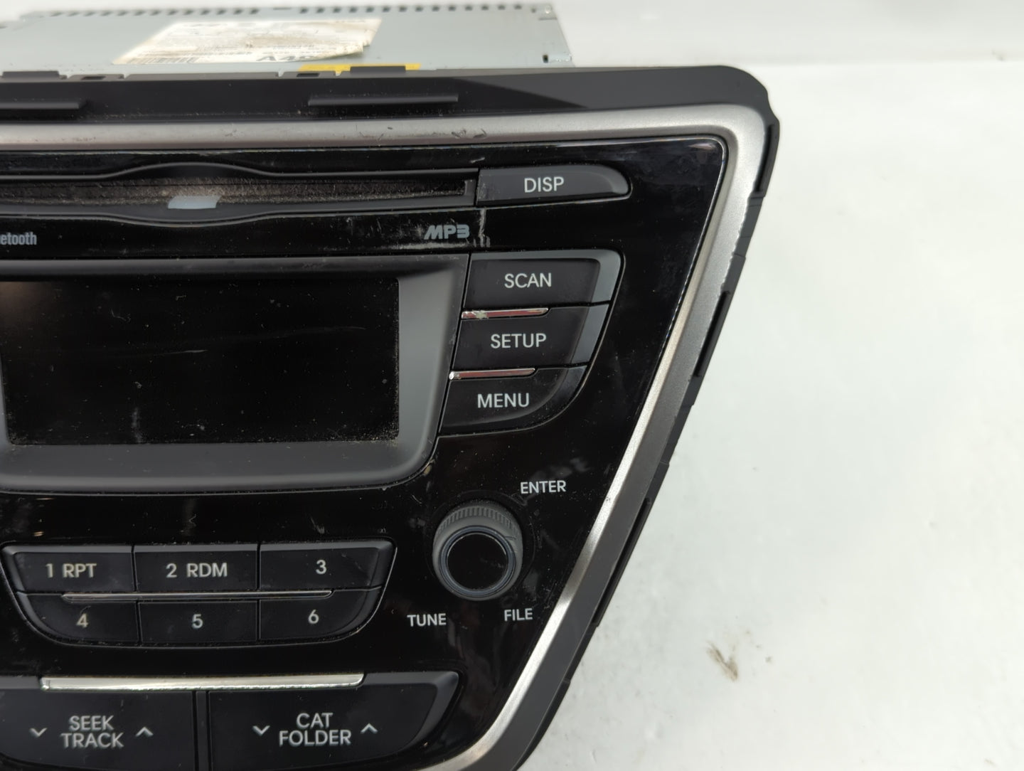 2011-2013 Hyundai Elantra Radio AM FM Cd Player Receiver Replacement P/N:96170-3X165RA5 Fits Fits 2011 2012 2013 OEM Used Au