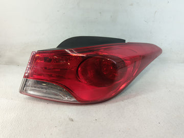 2011-2013 Hyundai Elantra Tail Light Assembly Passenger Right OEM P/N:92402-3Y Fits Fits 2011 2012 2013 OEM Used Auto Parts 