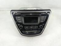 2013 Hyundai Elantra Radio AM FM Cd Player Receiver Replacement P/N:96170-3X165RA5 Fits OEM Used Auto Parts - Oemusedautopar