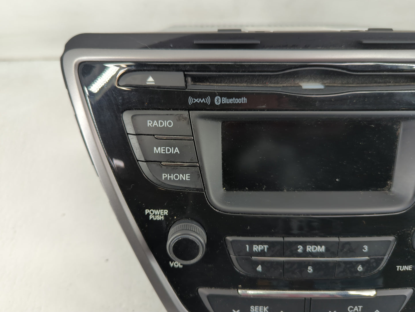 2013 Hyundai Elantra Radio AM FM Cd Player Receiver Replacement P/N:96170-3X165RA5 Fits OEM Used Auto Parts - Oemusedautopar