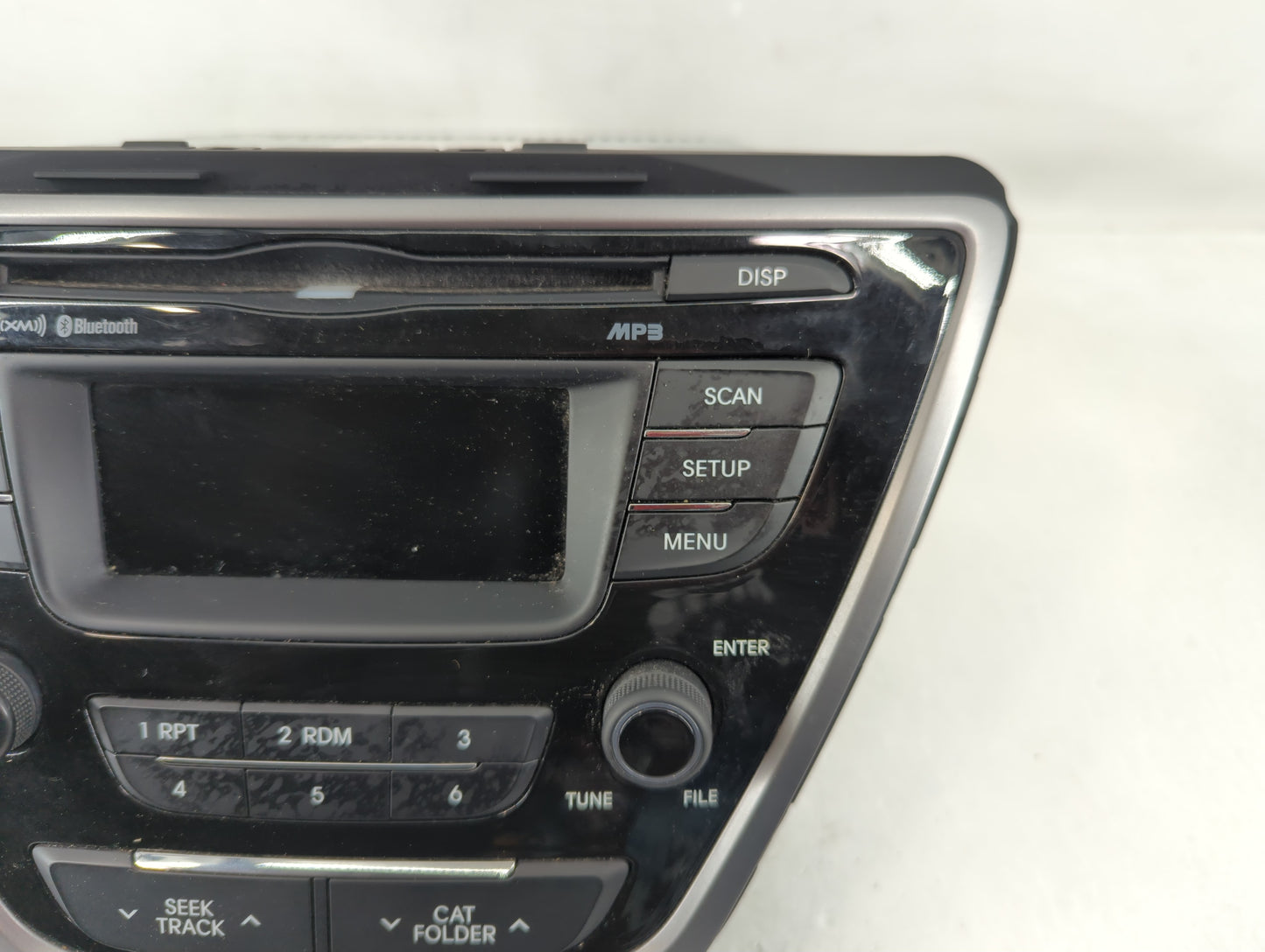 2013 Hyundai Elantra Radio AM FM Cd Player Receiver Replacement P/N:96170-3X165RA5 Fits OEM Used Auto Parts - Oemusedautopar