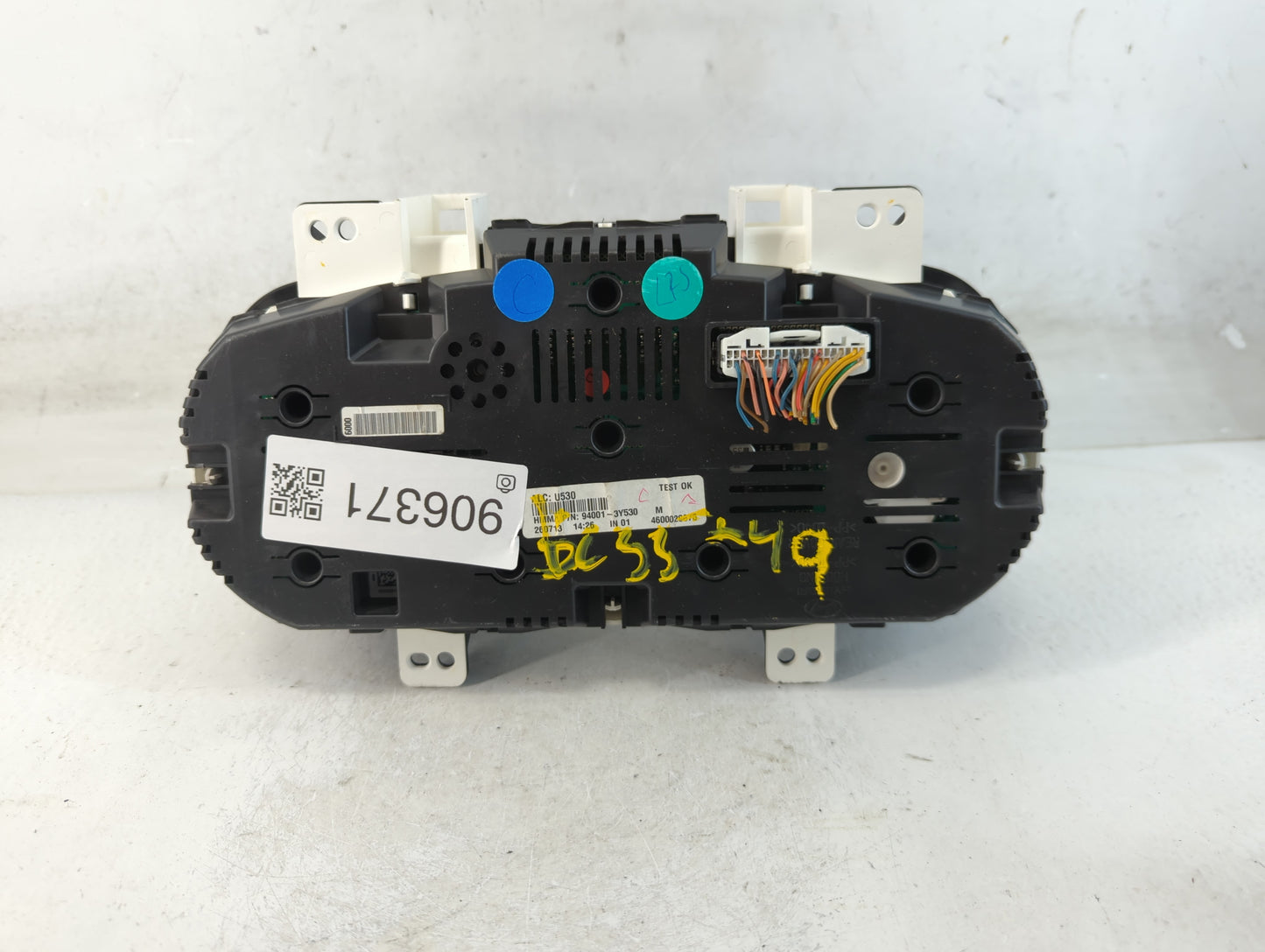 2013 Hyundai Elantra Instrument Cluster Speedometer Gauges P/N:94001-3Y530 Fits OEM Used Auto Parts - Oemusedautoparts1.com