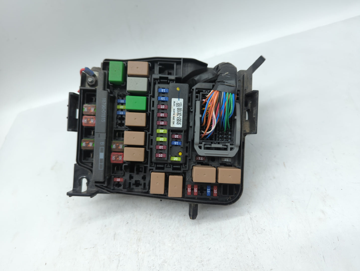 2013 Hyundai Elantra Coupe Fusebox Fuse Box Panel Relay Module P/N:91950-3X510 Fits Fits 2011 2012 OEM Used Auto Parts - Oem