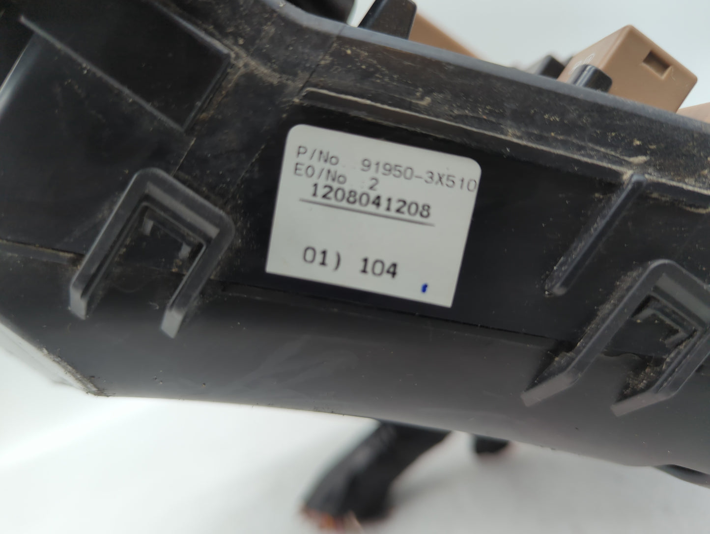 2013 Hyundai Elantra Coupe Fusebox Fuse Box Panel Relay Module P/N:91950-3X510 Fits Fits 2011 2012 OEM Used Auto Parts - Oem