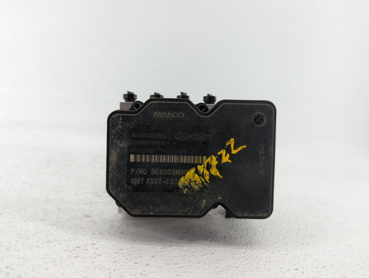 2013 Hyundai Elantra Coupe Anti-Lock Brake ABS Pump Module Actuator OEM P/N:58920-3X660 Fits OEM Used Auto Parts - Oemusedau