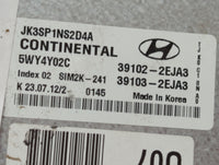 2013 Hyundai Elantra Coupe PCM Engine Control Computer ECU ECM PCU OEM P/N:39103-2EJA3 39102-2EJA3 Fits OEM Used Auto Parts 