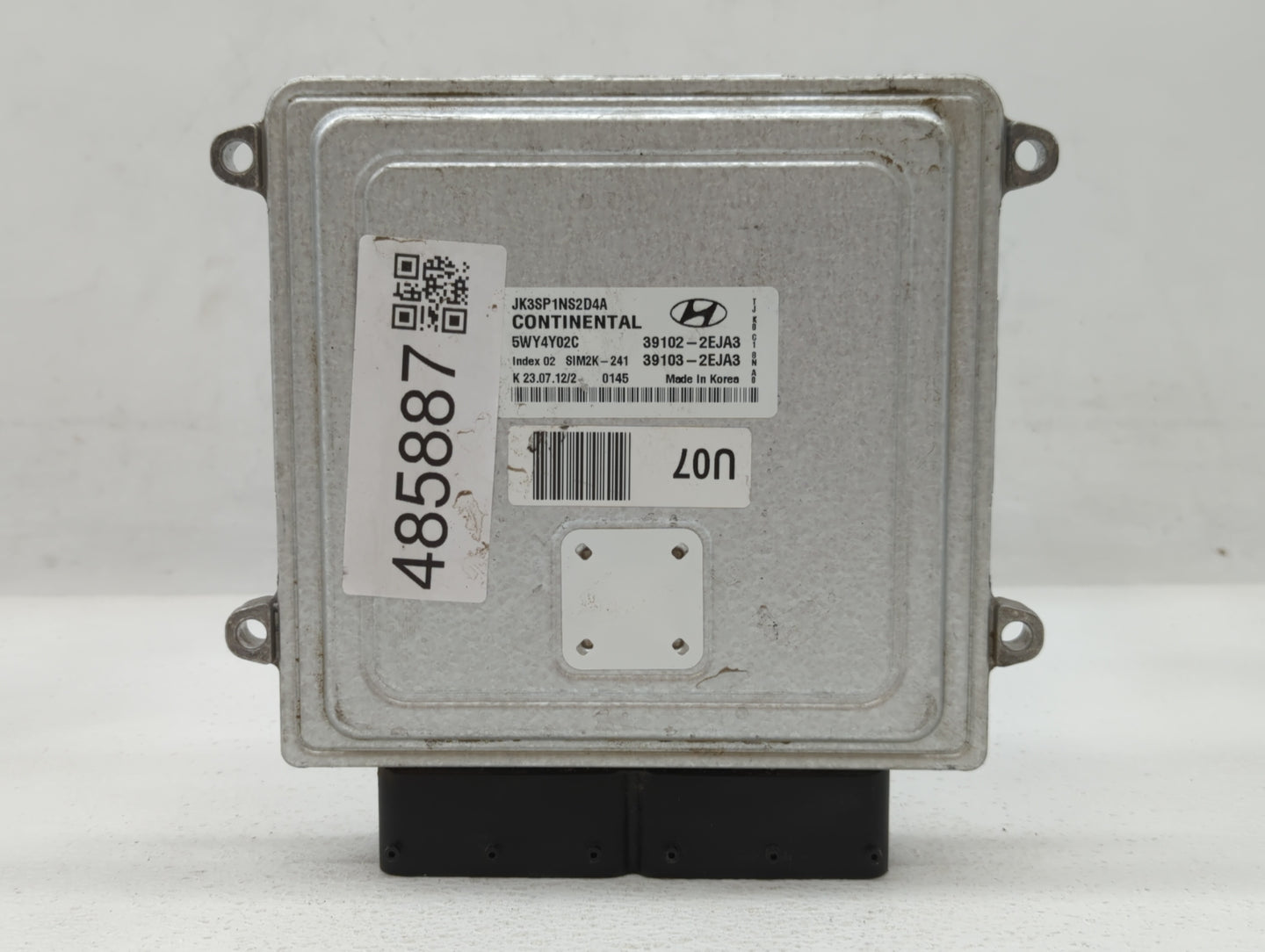 2013 Hyundai Elantra Coupe PCM Engine Control Computer ECU ECM PCU OEM P/N:39103-2EJA3 39102-2EJA3 Fits OEM Used Auto Parts 