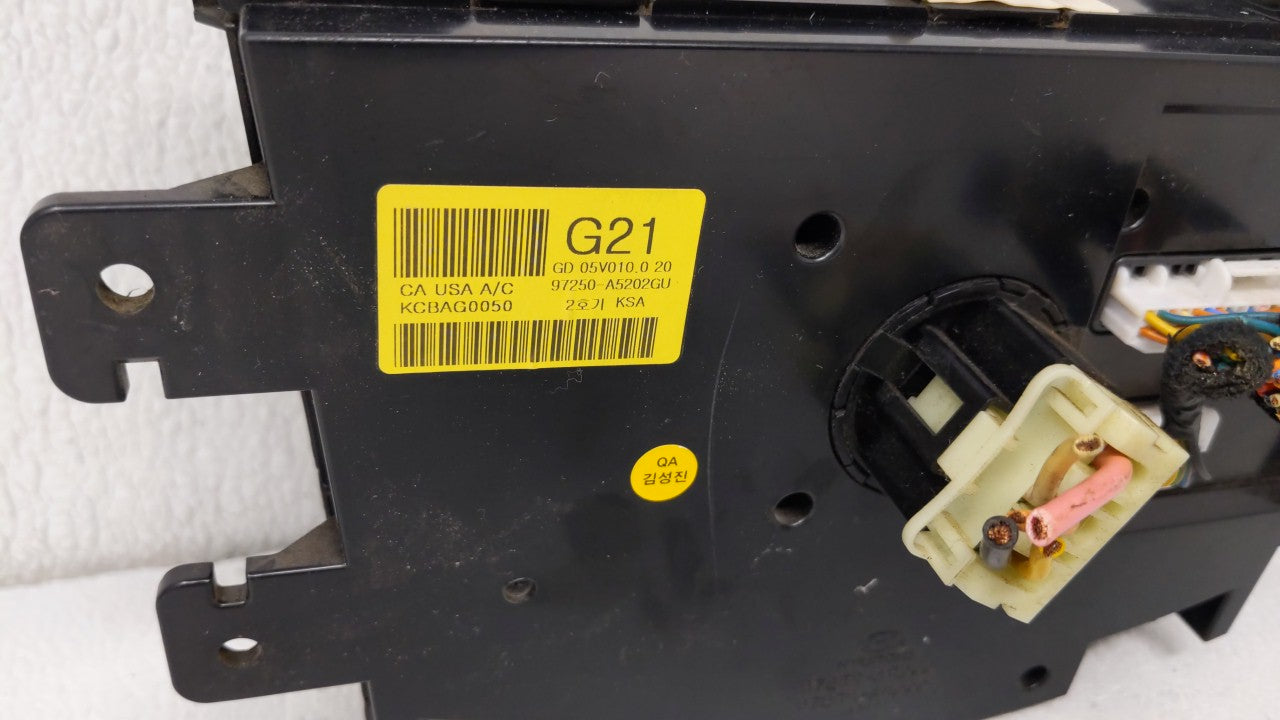 2013-2017 Hyundai Elantra Gt Climate Control Module Temperature AC/Heater Replacement P/N:97250-A5201GU 97250-A5200GU Fits O