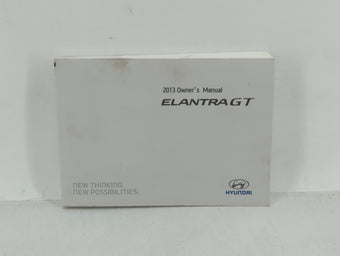 compare product 2013 Hyundai Elantra Gt Owners Manual Book Guide OEM Used Auto Parts