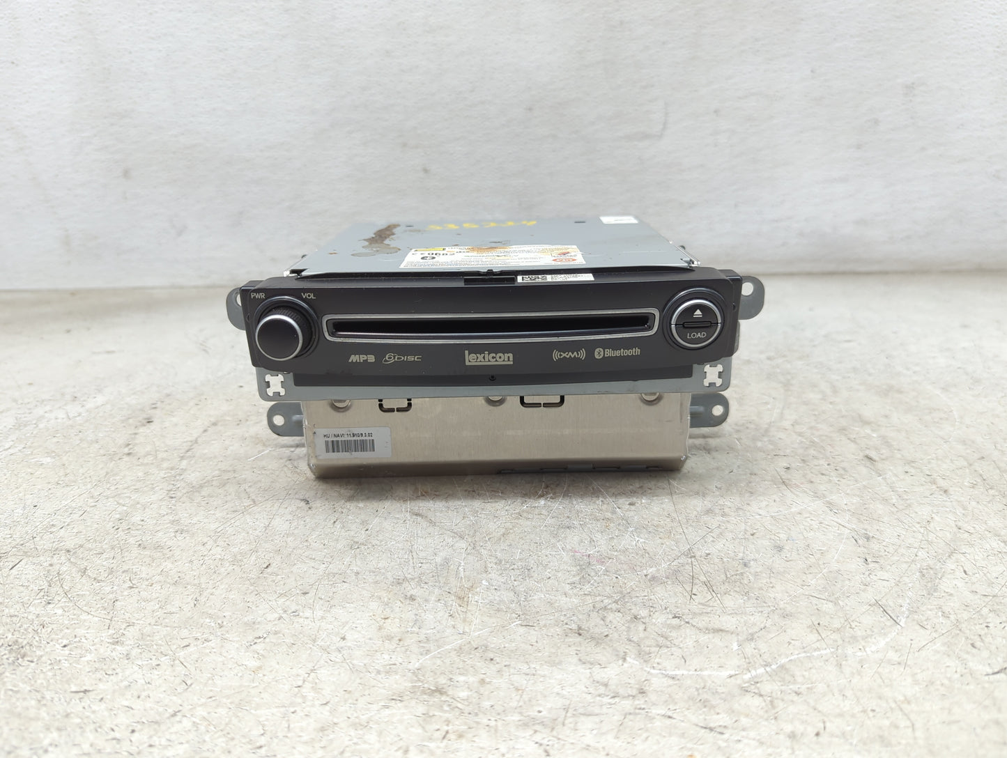 2011-2013 Hyundai Equus Radio AM FM Cd Player Receiver Replacement P/N:96560-3N100 BE H012 Fits Fits 2011 2012 2013 OEM Used