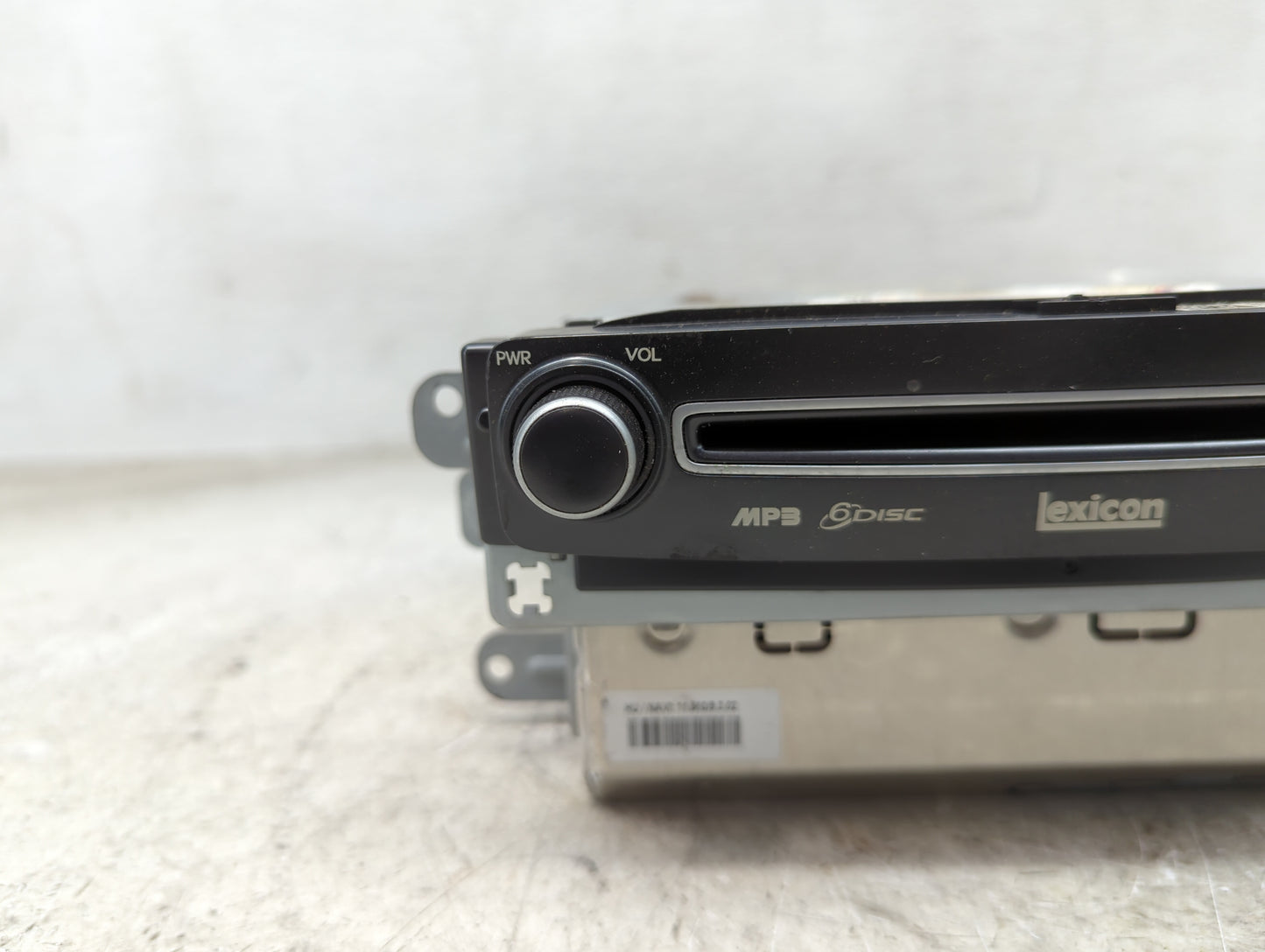 2011-2013 Hyundai Equus Radio AM FM Cd Player Receiver Replacement P/N:96560-3N100 BE H012 Fits Fits 2011 2012 2013 OEM Used