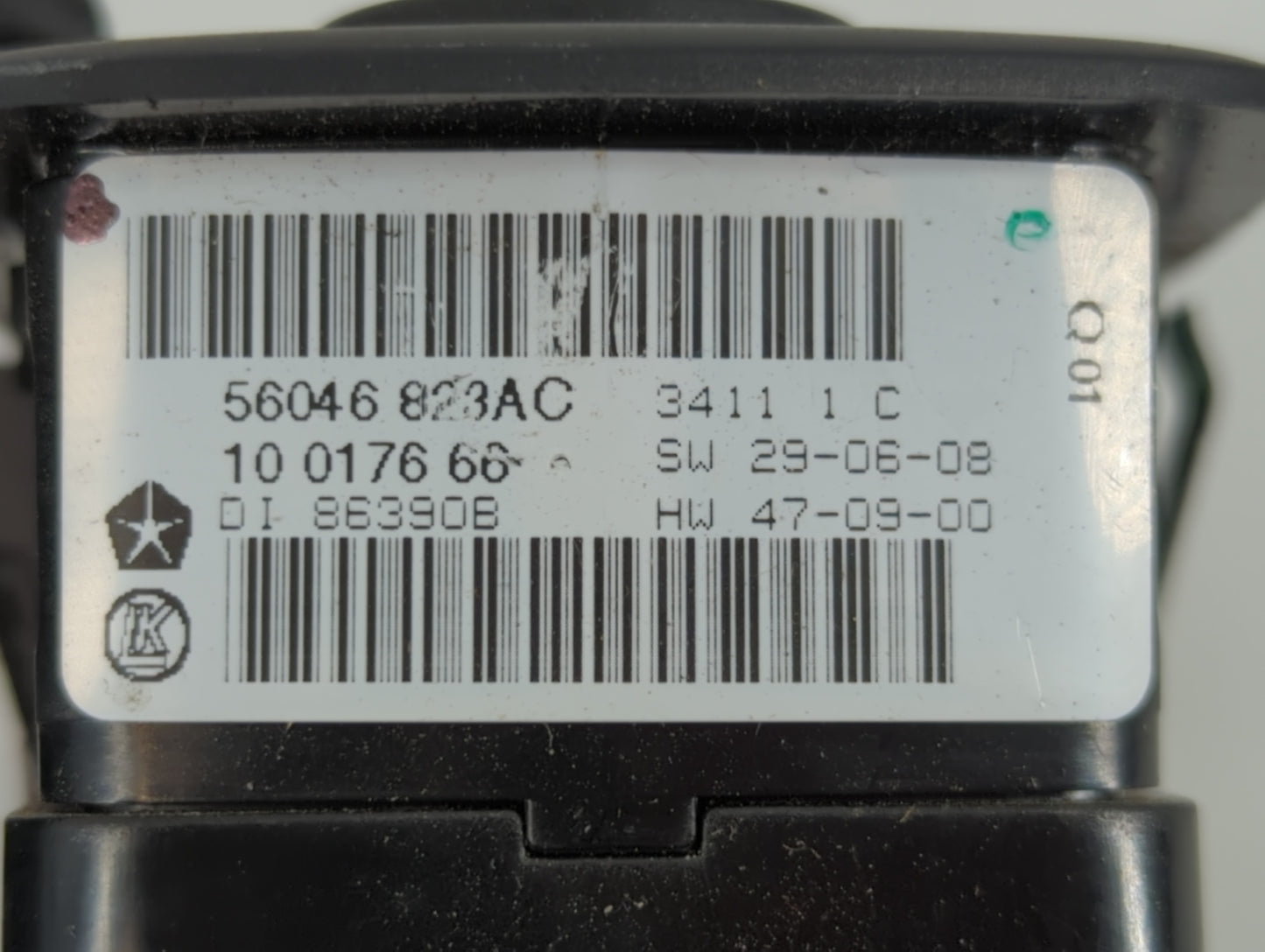 2012-2013 Hyundai Equus Master Power Window Switch Replacement Driver Side Left P/N:56046 823AC Fits Fits 2012 2013 OEM Used