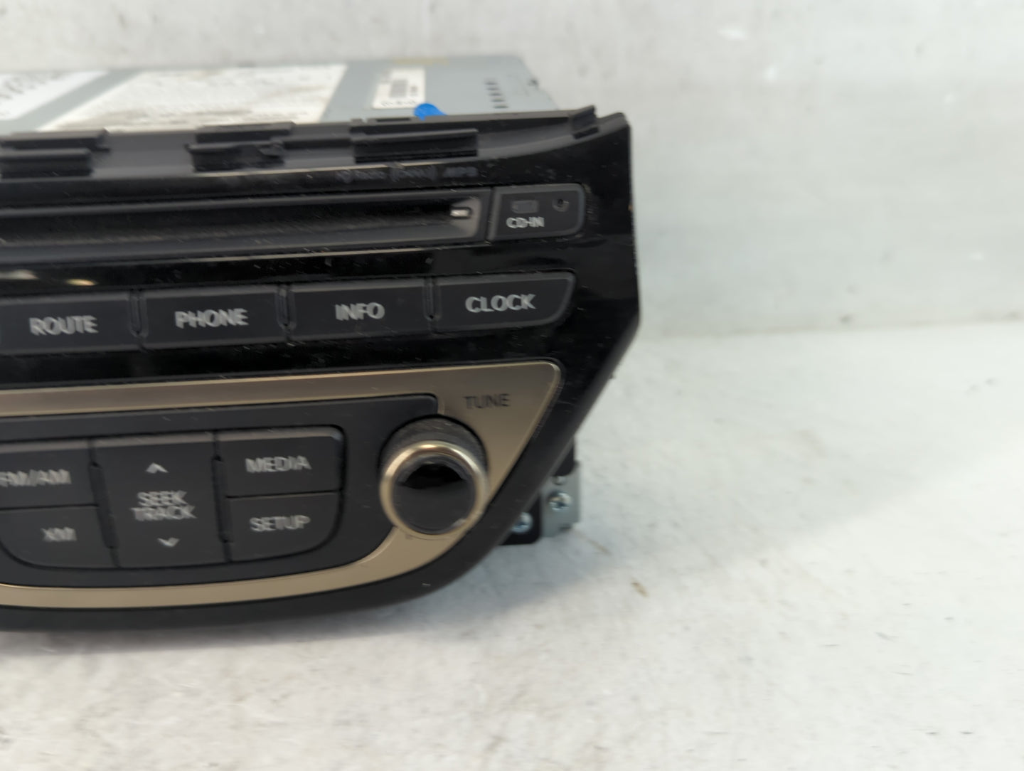 2013-2015 Hyundai Genesis Radio AM FM Cd Player Receiver Replacement P/N:96560-2M760YHG Fits Fits 2013 2014 2015 OEM Used Au