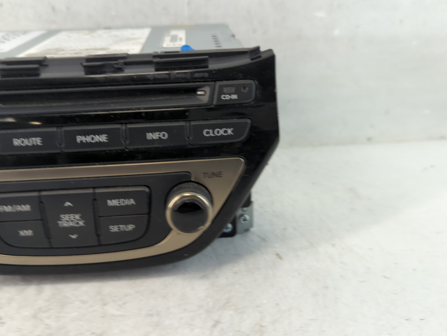 2013-2015 Hyundai Genesis Radio AM FM Cd Player Receiver Replacement P/N:96560-2M760YHG Fits Fits 2013 2014 2015 OEM Used Au