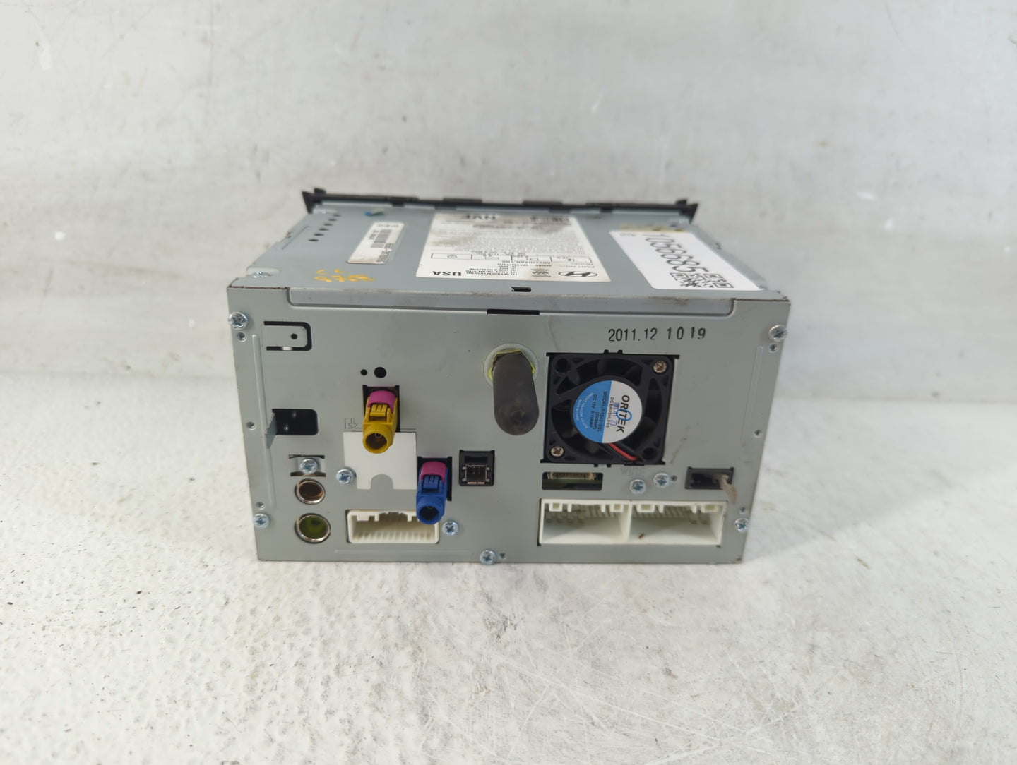 2013-2015 Hyundai Genesis Radio AM FM Cd Player Receiver Replacement P/N:96560-2M760YHG Fits Fits 2013 2014 2015 OEM Used Au