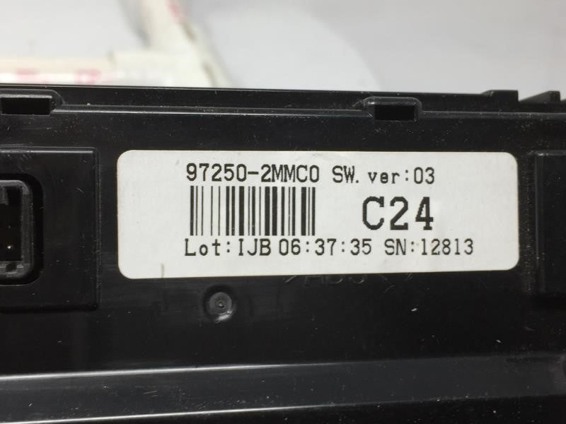 2013 Hyundai Genesis Climate Control Module Temperature AC/Heater Replacement P/N:97250-2MMC0 Fits OEM Used Auto Parts - Oem