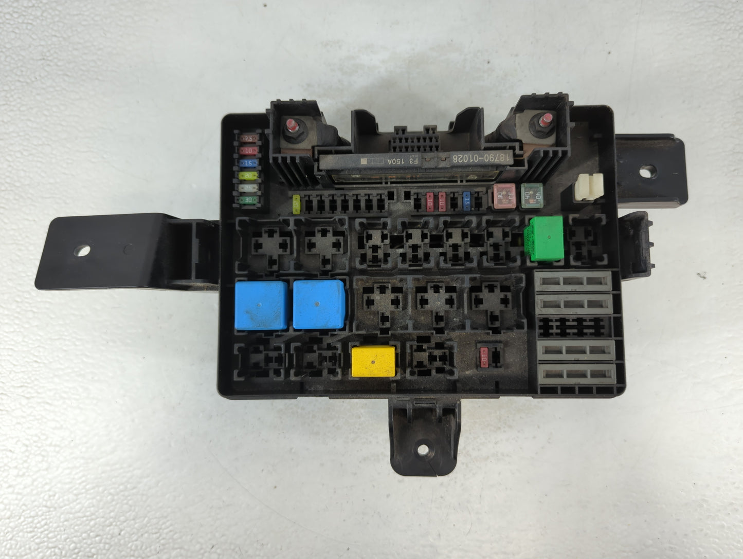 2013-2014 Hyundai Genesis Fusebox Fuse Box Panel Relay Module P/N:6B62 91263 2M6 Fits Fits 2013 2014 OEM Used Auto Parts - O