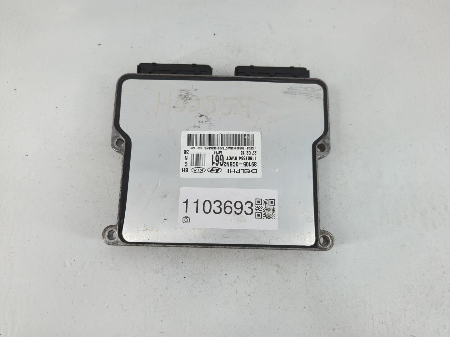 2012-2014 Hyundai Genesis PCM Engine Control Computer ECU ECM PCU OEM P/N:39105-3CBN2 Fits Fits 2012 2013 2014 OEM Used Auto