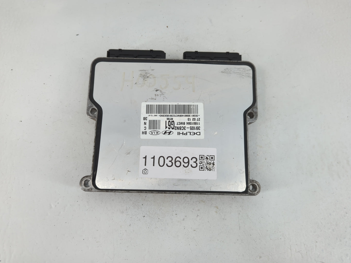 2012-2014 Hyundai Genesis PCM Engine Control Computer ECU ECM PCU OEM P/N:39105-3CBN2 Fits Fits 2012 2013 2014 OEM Used Auto