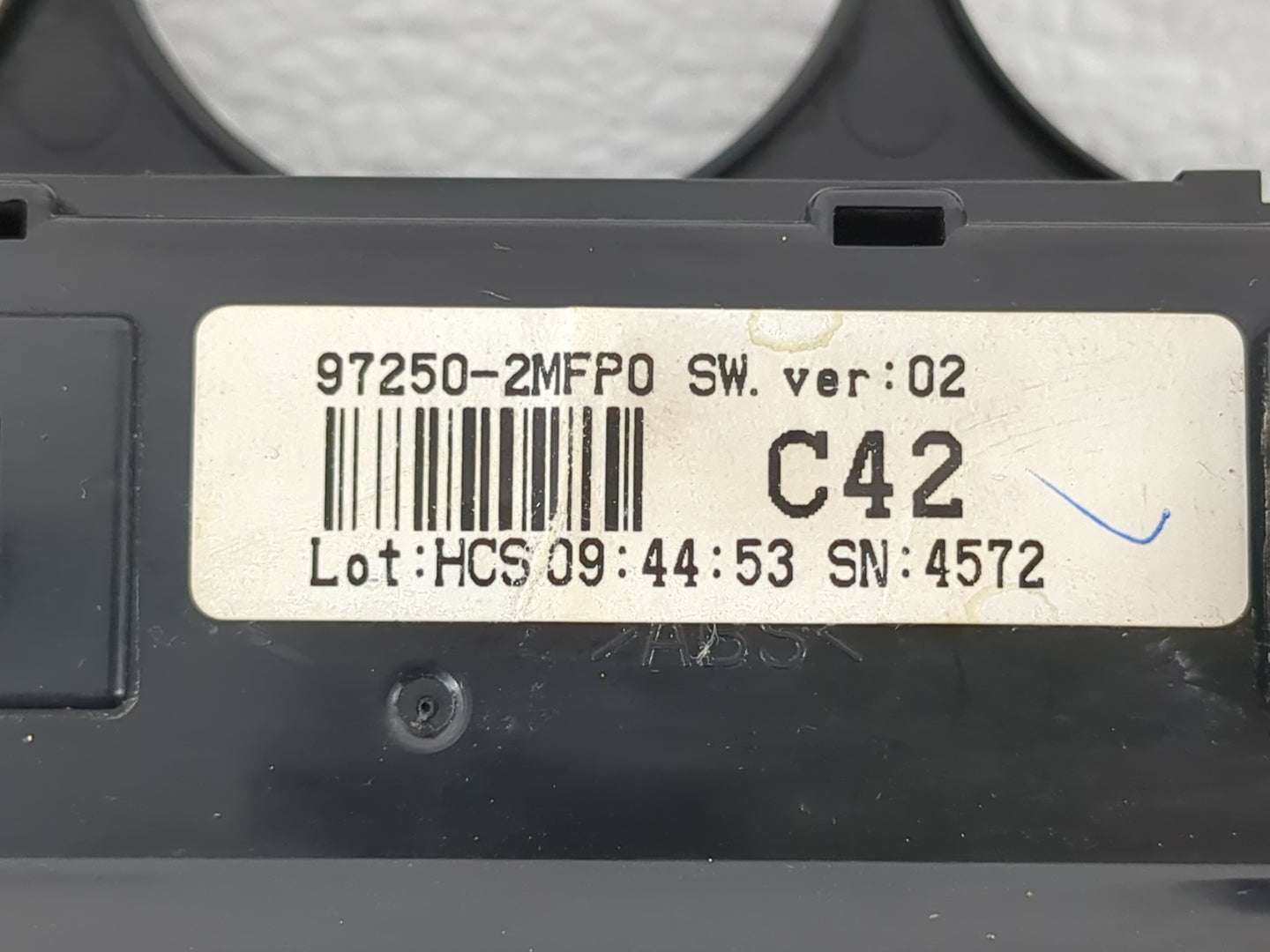 2013-2016 Hyundai Genesis Climate Control Module Temperature AC/Heater Replacement P/N:97250-2MFP0 Fits Fits 2013 2014 2015 