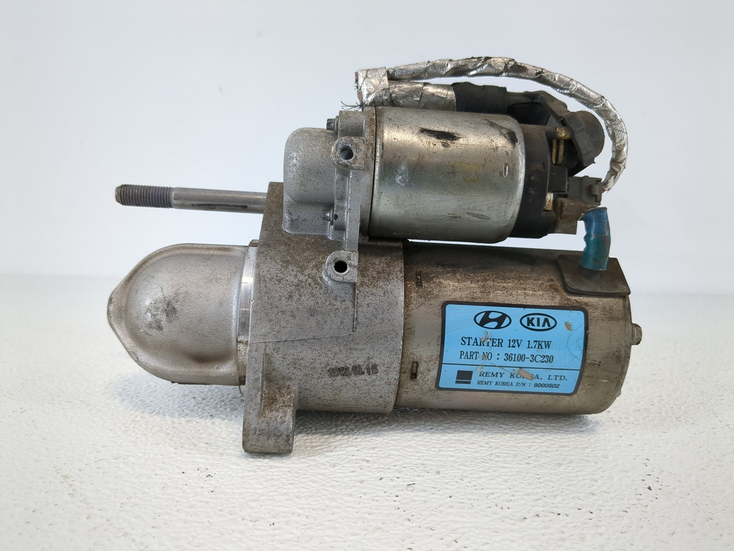 2013-2016 Hyundai Genesis Car Starter Motor Solenoid OEM P/N:36100-3C230 Fits Fits 2013 2014 2015 2016 OEM Used Auto Parts -
