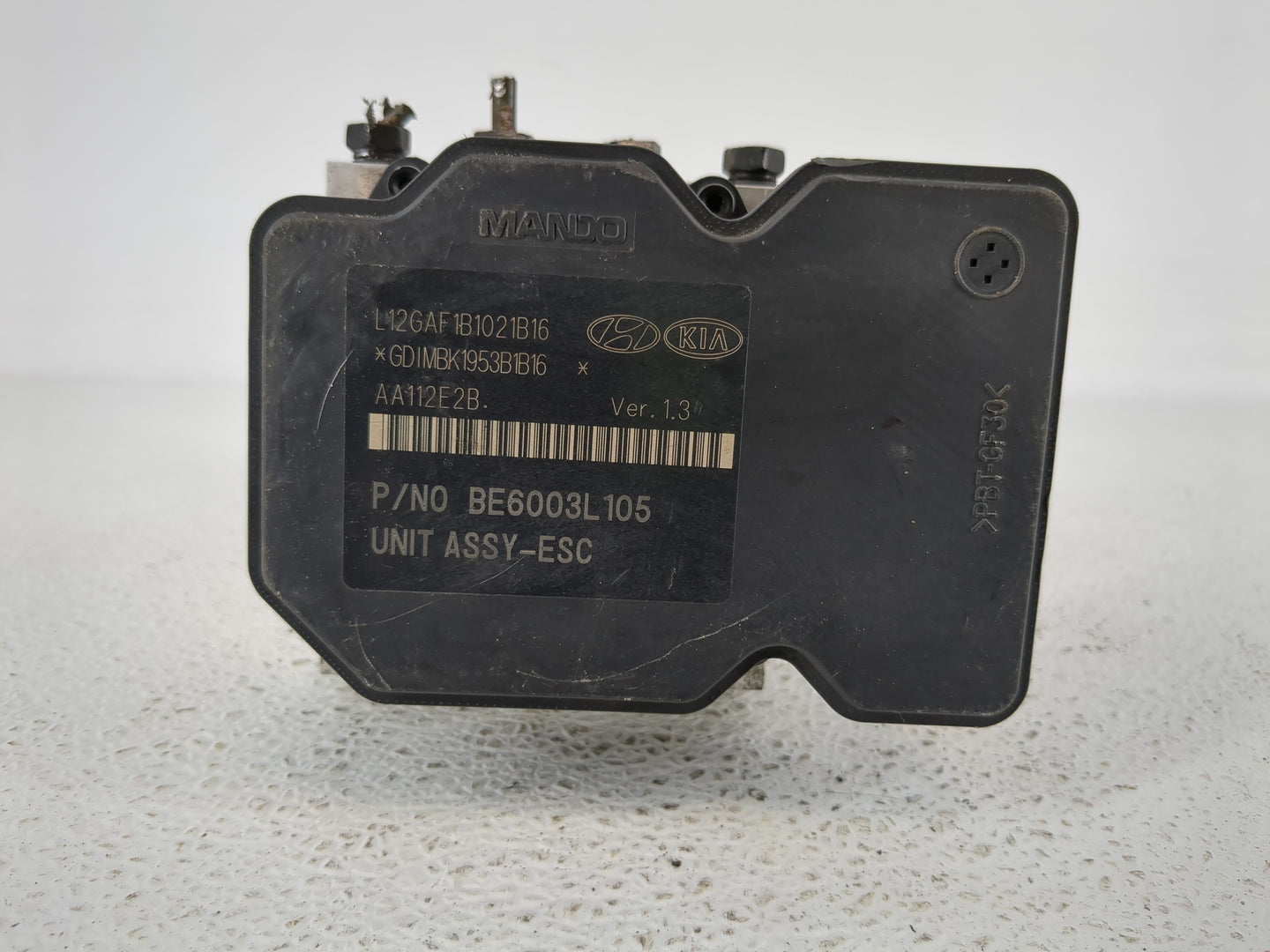 2013 Hyundai Genesis ABS Pump Control Module Replacement P/N:BE6003L105 Fits OEM Used Auto Parts - Oemusedautoparts1.com