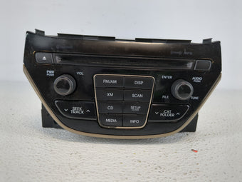 compare product 2013-2015 Hyundai Genesis Radio AM FM Cd Player Receiver Replacement P/N:96180-2M117YHG Fits Fits 2013 2014 2015 OEM Used Auto Parts