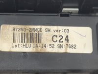 2013-2015 Hyundai Genesis Climate Control Module Temperature AC/Heater Replacement P/N:97250-2MMC0 Fits Fits 2013 2014 2015 