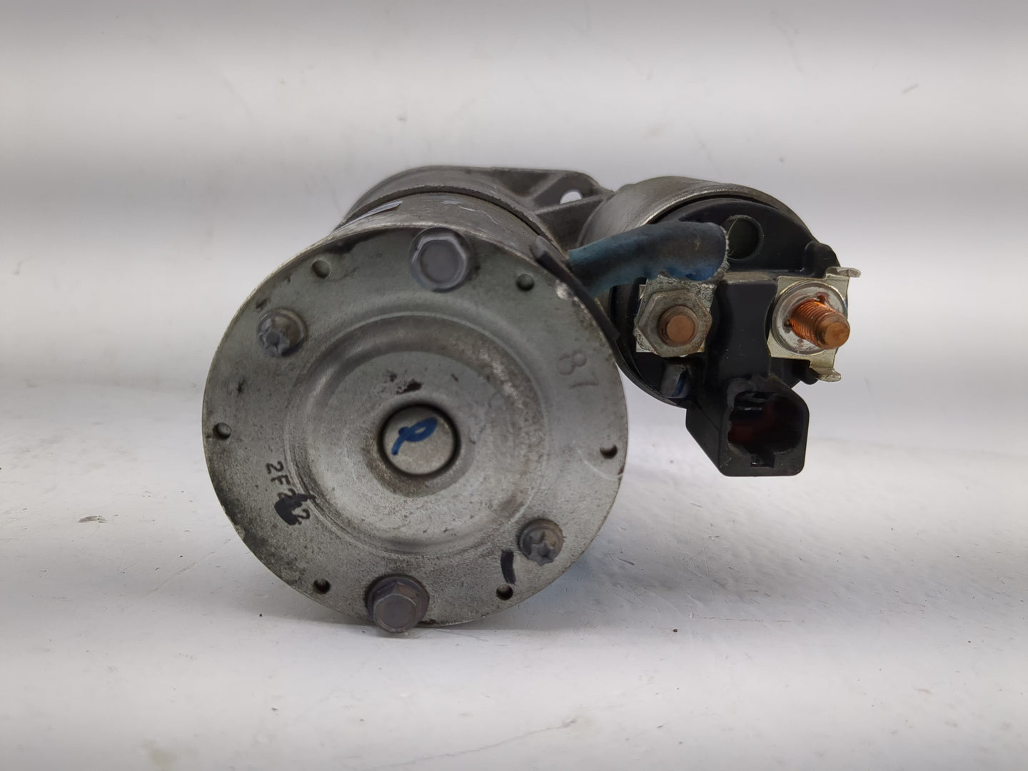 2012-2014 Hyundai Genesis Car Starter Motor Solenoid OEM P/N:36100-3C211 Fits Fits 2012 2013 2014 2015 2016 2017 OEM Used Au